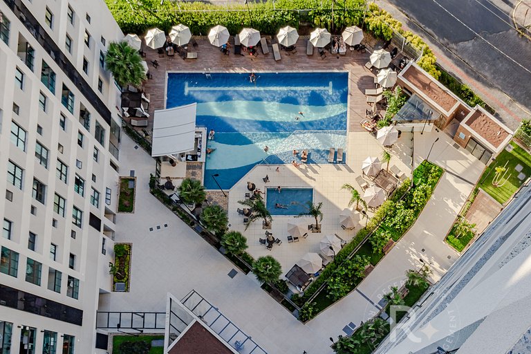 Clube Frente Mar | Sauna | Piscina | Beto Carrero