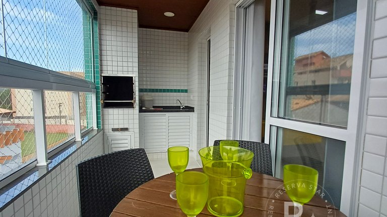 #vistaverde304. Com churrasqueira a 5 min da praia