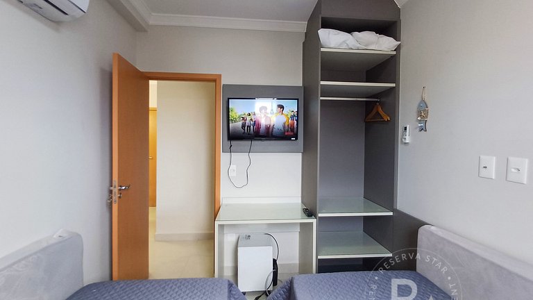 #vistaverde304. Com churrasqueira a 5 min da praia