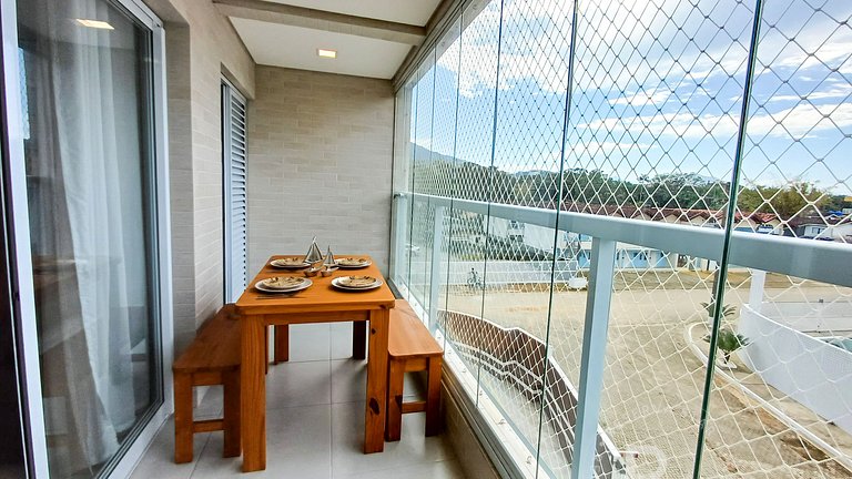 #202.Apê Novo, Telado e Pet-Friendly! 2 Suítes, Sacada Gourm