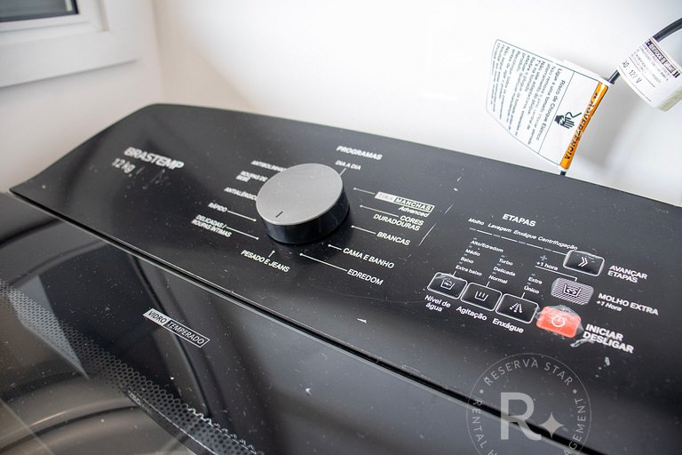 #202.Apê Novo, Telado e Pet-Friendly! 2 Suítes, Sacada Gourm