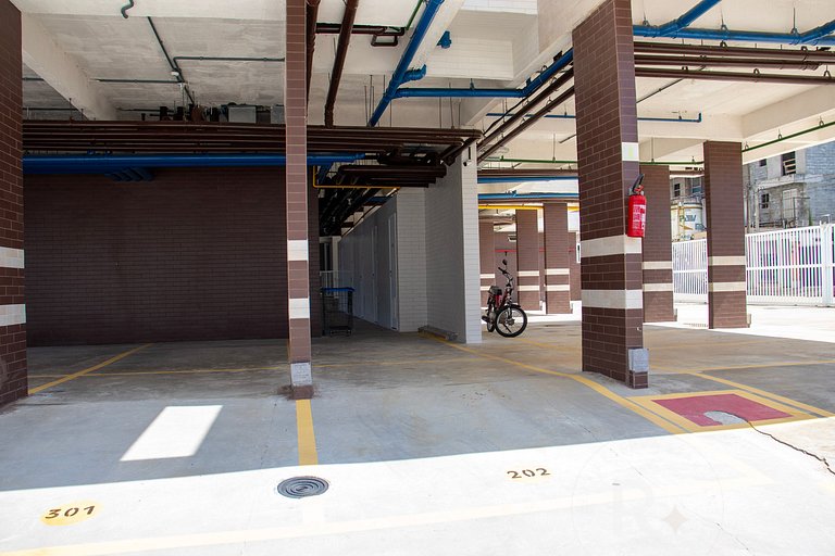 #202.Apê Novo, Telado e Pet-Friendly! 2 Suítes, Sacada Gourm