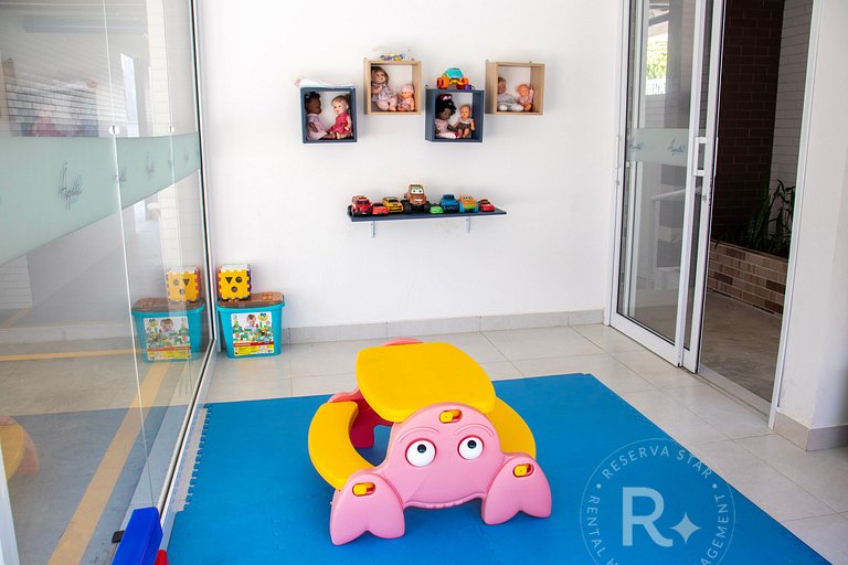 #202.Apê Novo, Telado e Pet-Friendly! 2 Suítes, Sacada Gourm