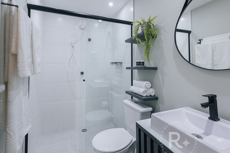 RStar Faria Lima | Loft Novo c/ Ar e ao Lado Metrô Fradique