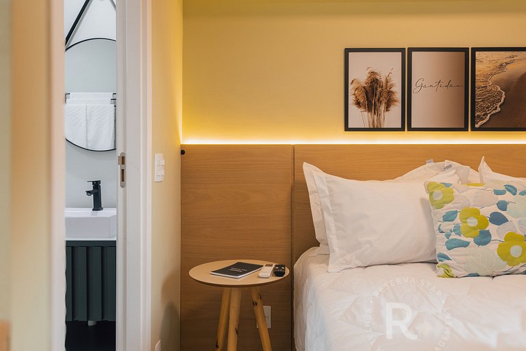 RStar Faria Lima | Loft Novo c/ Ar e ao Lado Metrô Fradique