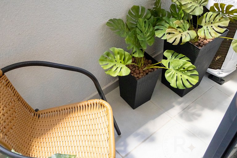 RStar Faria Lima | Loft Novo c/ Ar e ao Lado Metrô Fradique