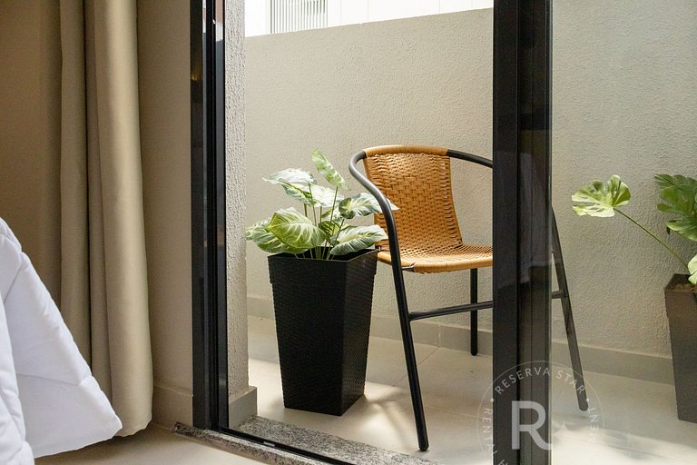 RStar Faria Lima | Loft Novo c/ Ar e ao Lado Metrô Fradique