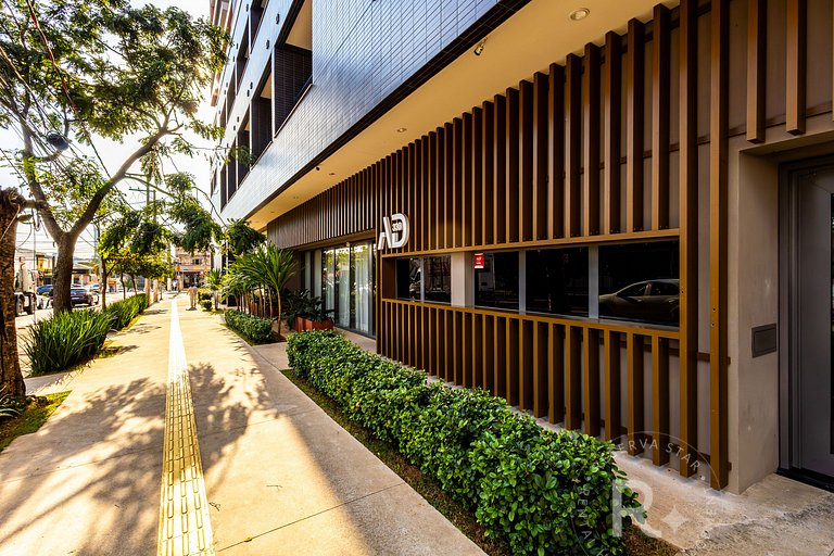 Studio • Piscina • Academia • Consulado e BlueTree