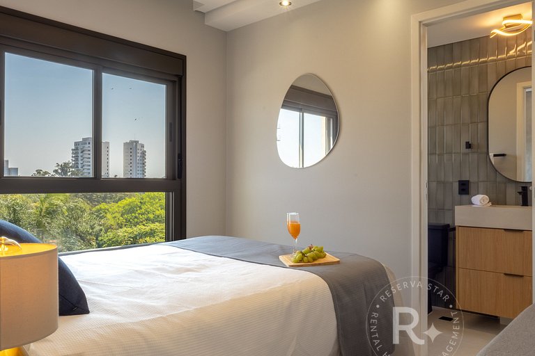 New 2-Bedroom Apt | A/C | Next to Consulate | 2 min to Metro