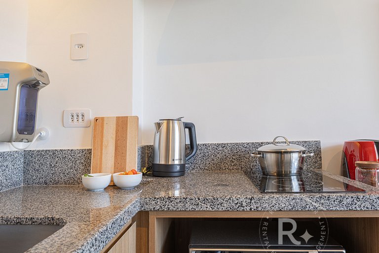 Apê Aconchego | Zona Sul | Piscina e Academia