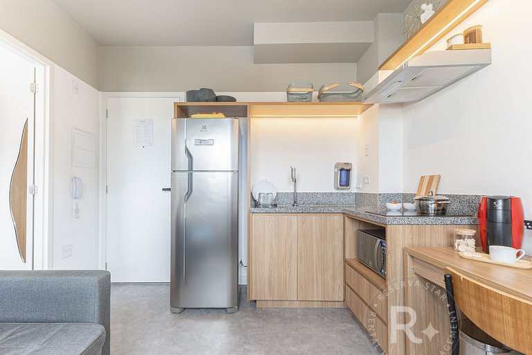 Apê Aconchego | Zona Sul | Piscina e Academia