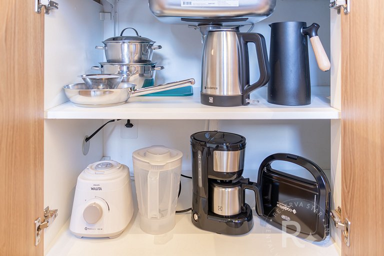 Apê Aconchego | Zona Sul | Piscina e Academia