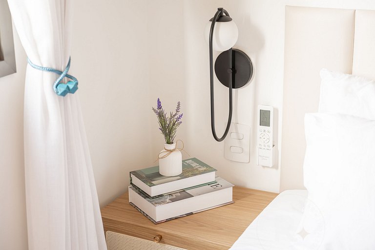 Apê Aconchego | Zona Sul | Piscina e Academia