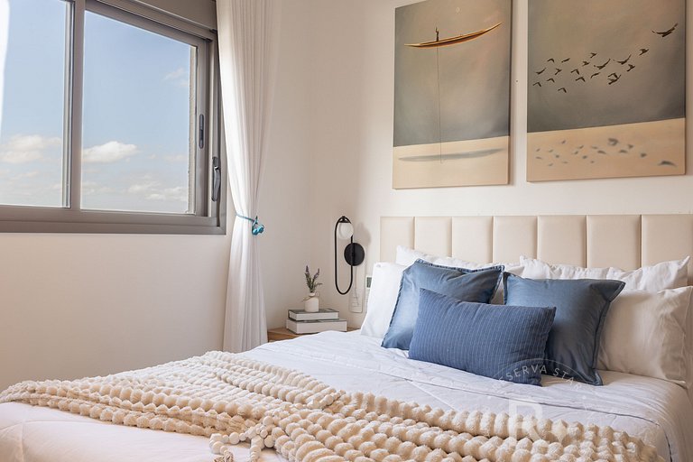 Apê Aconchego | Zona Sul | Piscina e Academia