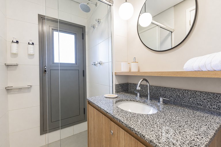 Apê Aconchego | Zona Sul | Piscina e Academia