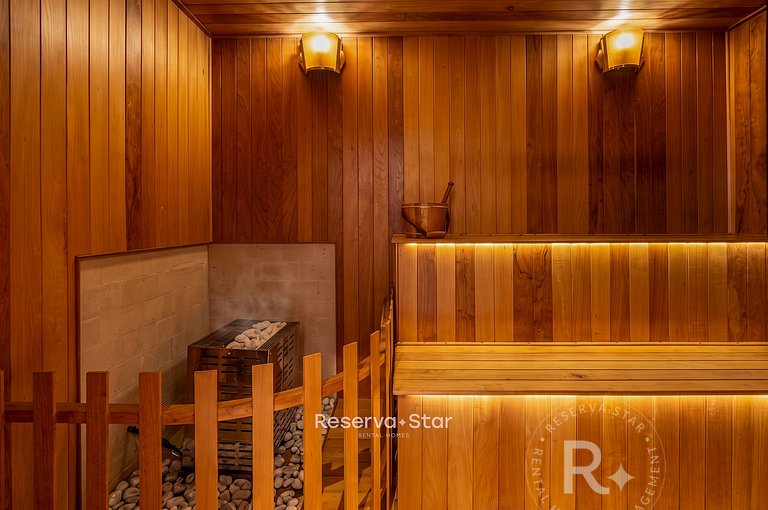 Clube Frente Mar | Sauna | Piscina | Beto Carrero